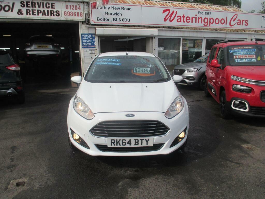 Ford Fiesta 1.0T Ecoboost Zetec Euro 5 S S RK64BTY White #3