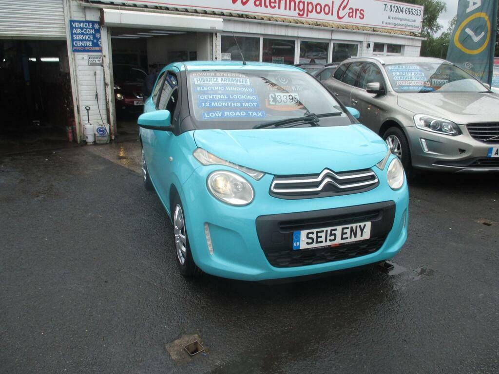 Citroen C1 1.0 Vti Feel Euro 6 SE15ENY Blue #2