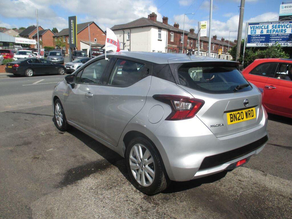 Nissan Micra 1.0 Ig-t Acenta Euro 6 S S BN20WRD Silver #5