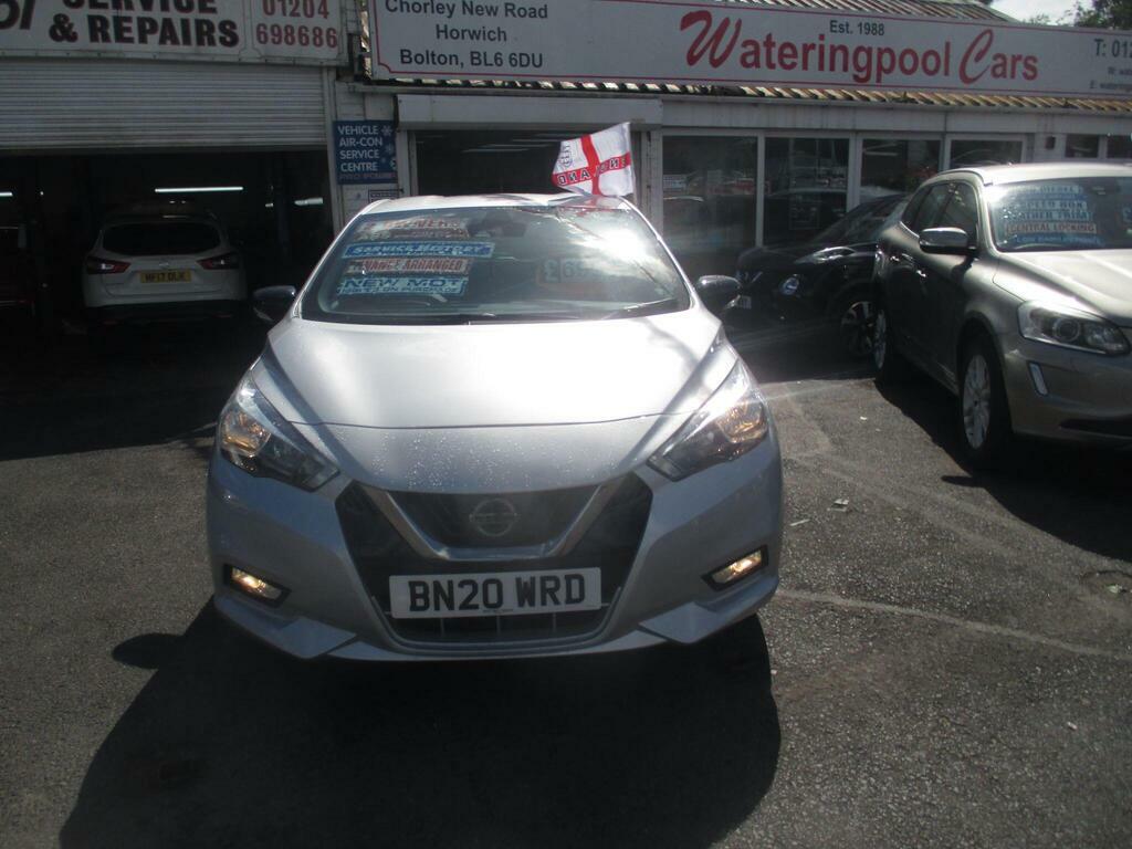 Nissan Micra 1.0 Ig-t Acenta Euro 6 S S BN20WRD Silver #4
