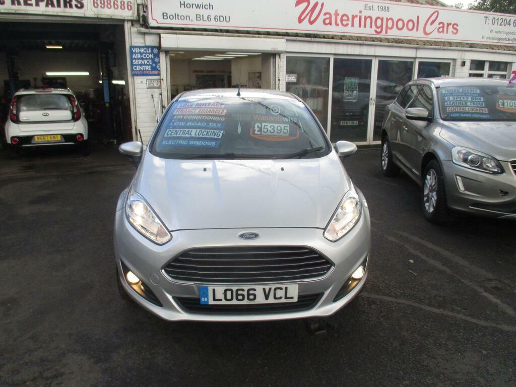 Ford Fiesta 1.0T Ecoboost Zetec Euro 6 S S L066VCL Silver #5