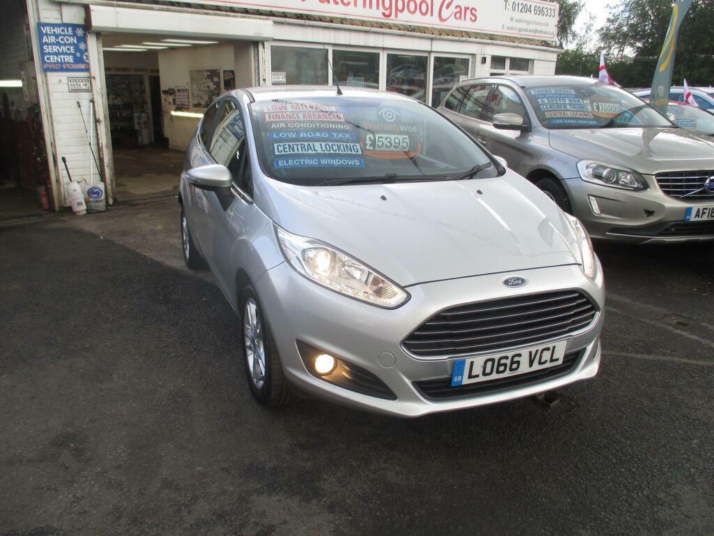Ford Fiesta 1.0T Ecoboost Zetec Euro 6 S S L066VCL Silver #2