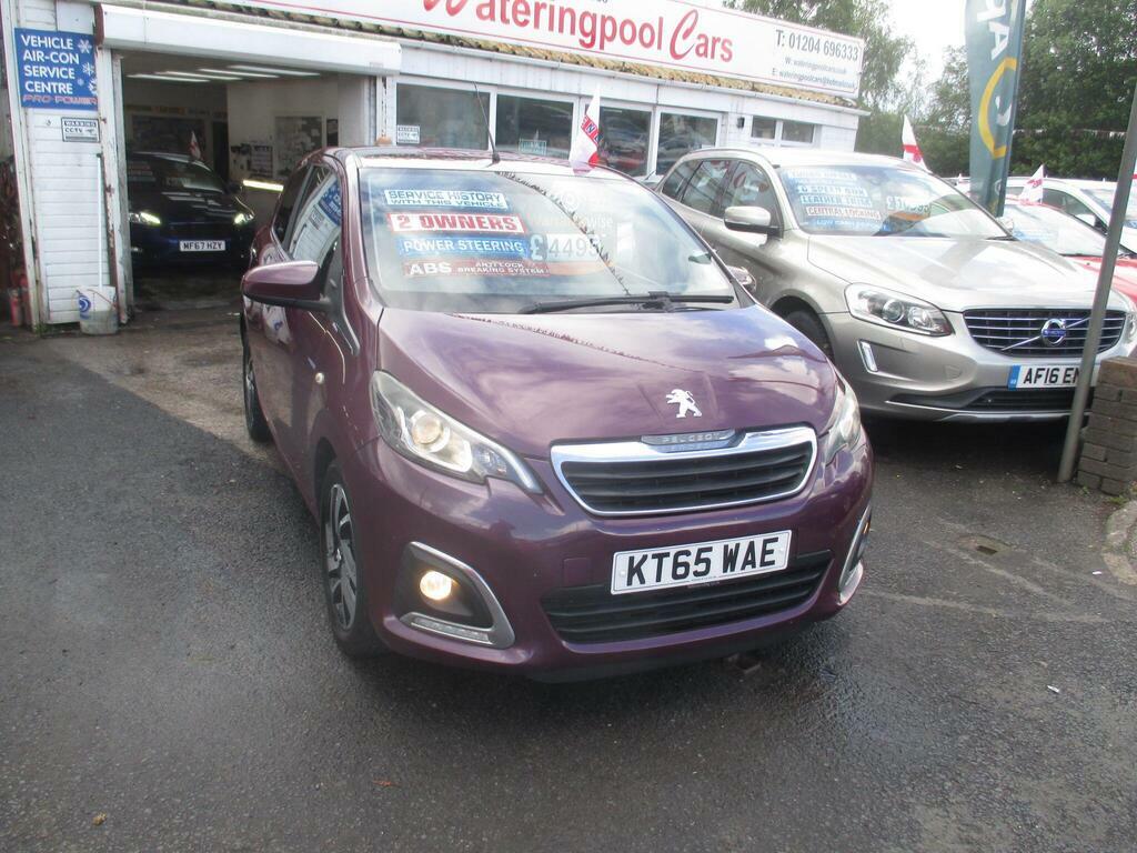 Peugeot 108 1.2 Puretech Allure Euro 6 KT65WAE Purple #4