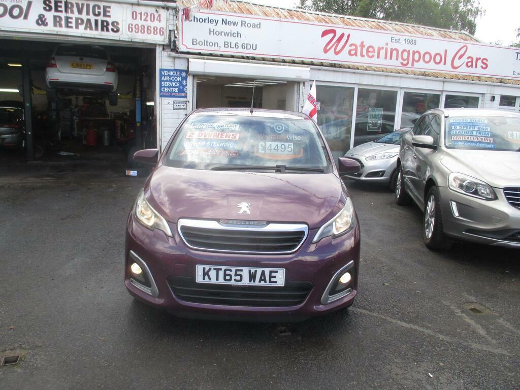 Peugeot 108 1.2 Puretech Allure Euro 6 KT65WAE Purple #5