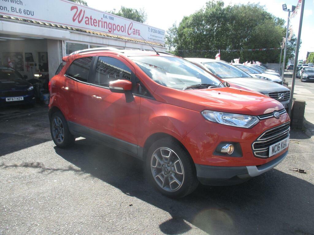 Ford Ecosport 1.5 Tdci Titanium 2Wd Euro 6 Red