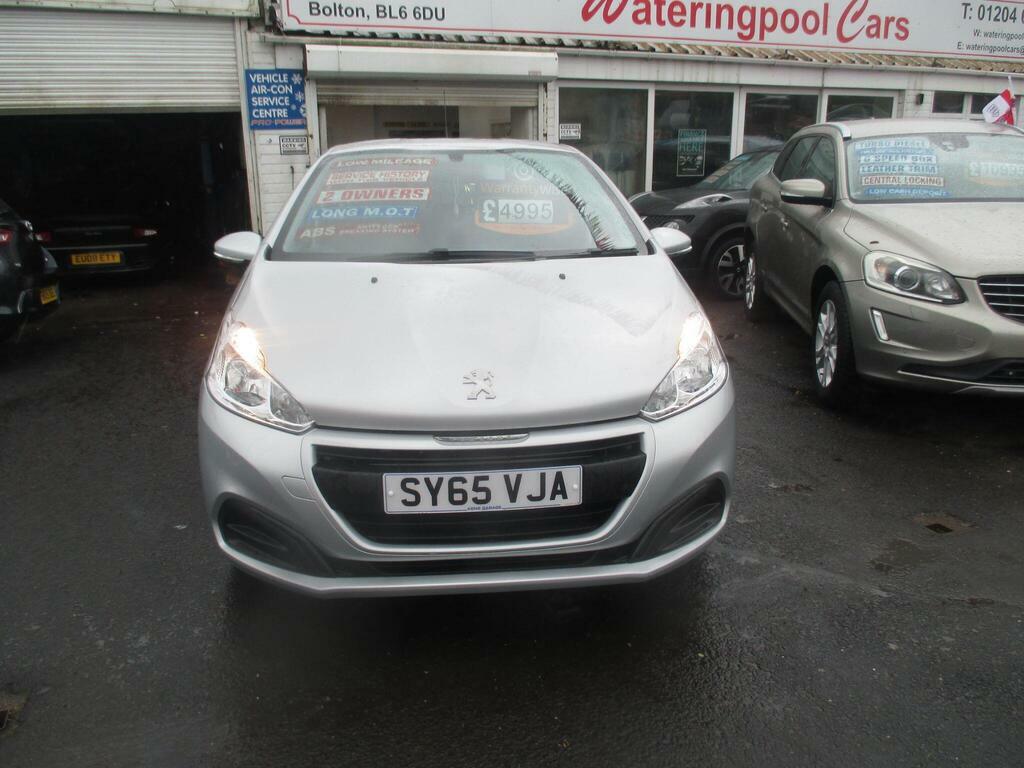 Peugeot 208 1.0 Puretech Access A C Euro 6 SY65VJA Silver #5