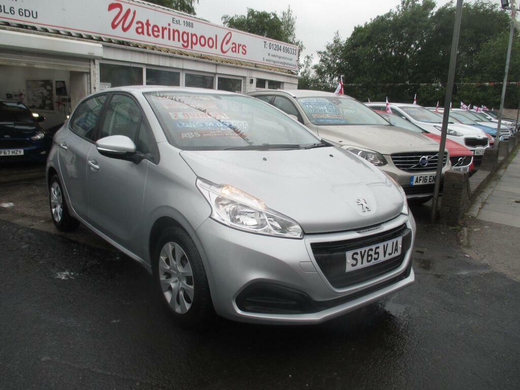 Peugeot 208 1.0 Puretech Access A C Euro 6 SY65VJA Silver #2