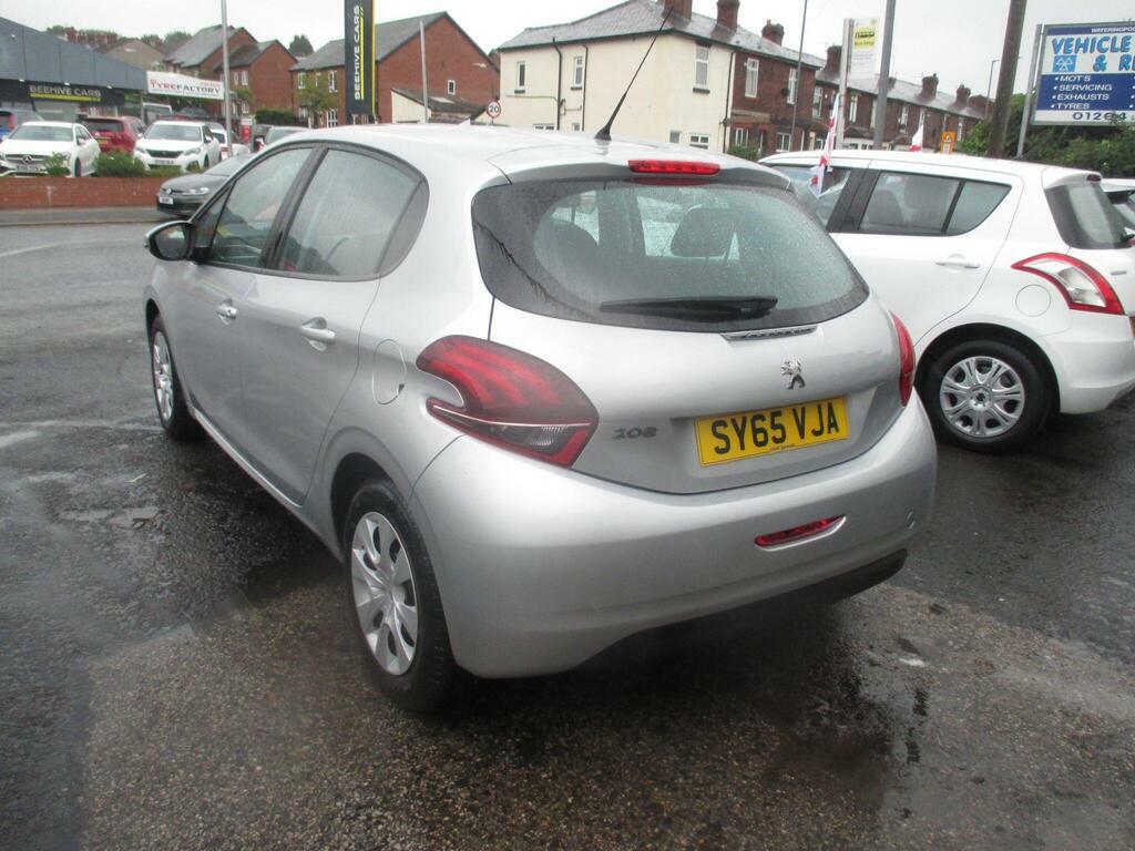 Peugeot 208 1.0 Puretech Access A C Euro 6 SY65VJA Silver #4