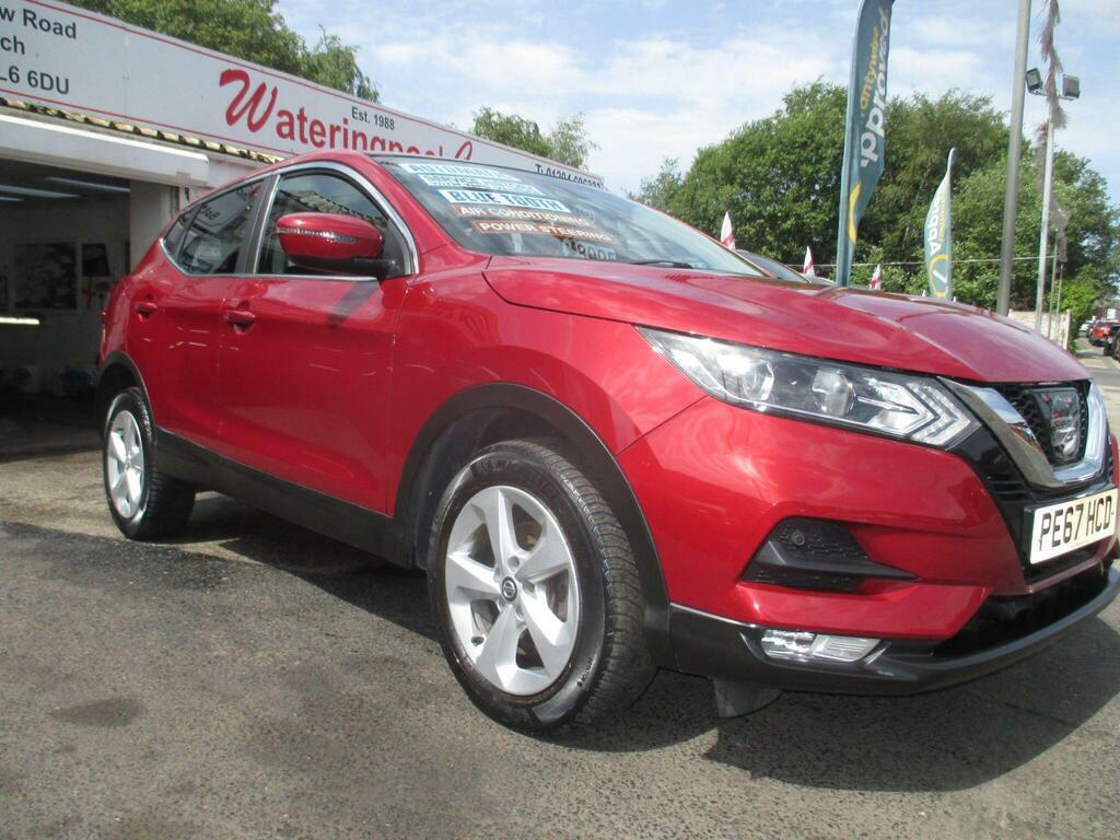 Nissan Qashqai 1.2 Dig-t Acenta Xtron Euro 6 S S PE67HCD Red #4