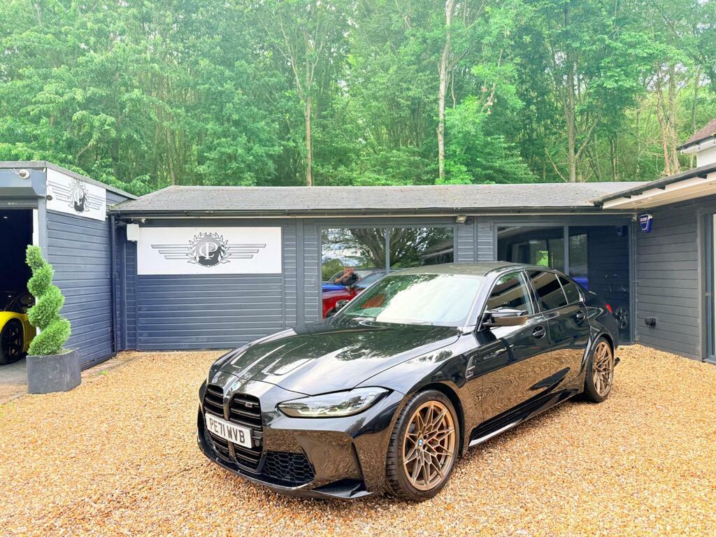 BMW M3 3.0 Biturbo Competition Steptronic M Xdrive Euro 6 PE71WVB Black #5