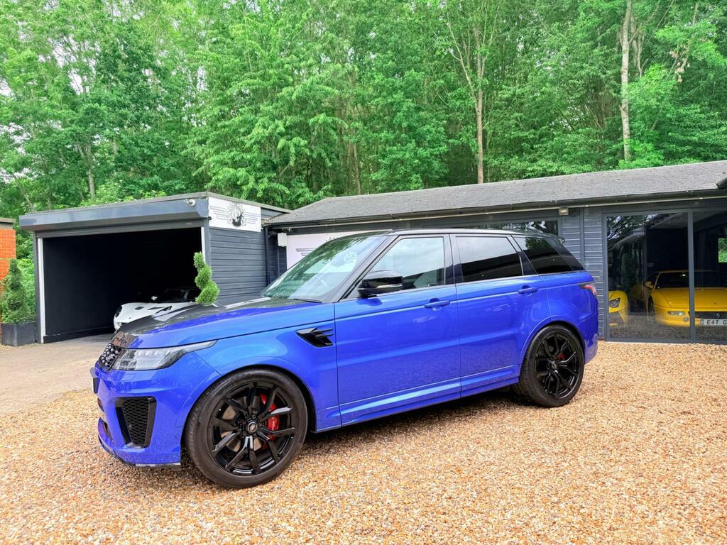 Land Rover Range Rover Sport 5.0 P575 V8 Svr 4Wd Euro 6 S S  Blue #5