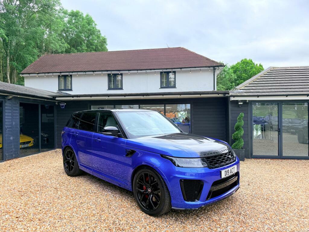 Land Rover Range Rover Sport 5.0 P575 V8 Svr 4Wd Euro 6 S S  Blue #2