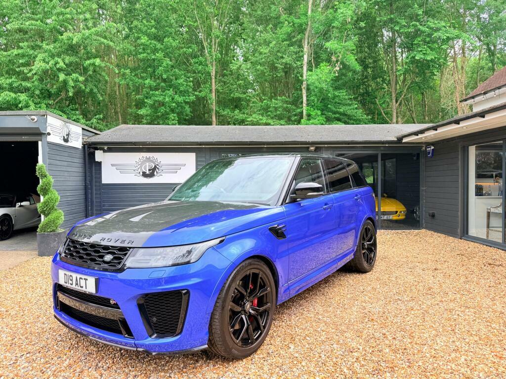 Land Rover Range Rover Sport 5.0 P575 V8 Svr 4Wd Euro 6 S S  Blue #4