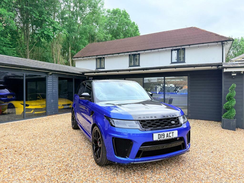 Land Rover Range Rover Sport 5.0 P575 V8 Svr 4Wd Euro 6 S S Blue