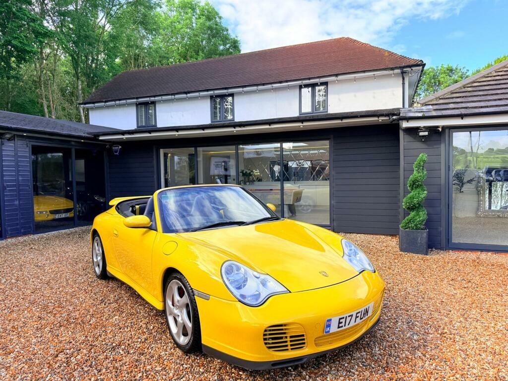 Porsche 911 3.6 996 Carrera 4S Cabriolet Awd Yellow #2