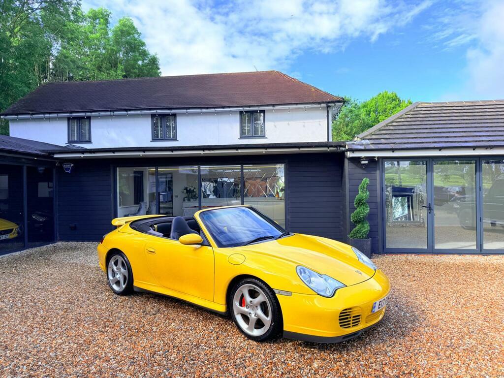 Porsche 911 3.6 996 Carrera 4S Cabriolet Awd Yellow