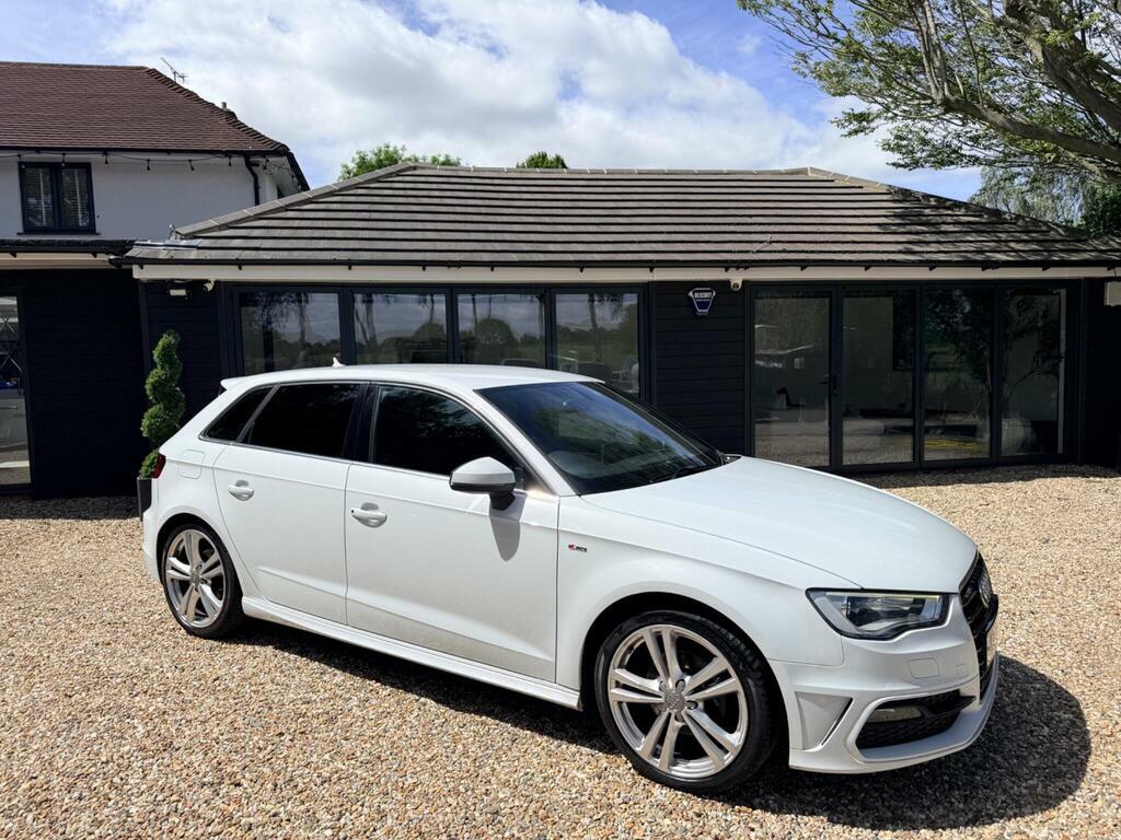 Audi A3 Tdi Sport White #8