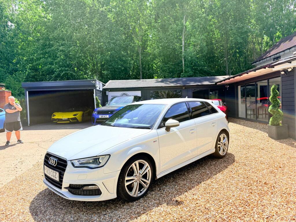 Audi A3 2.0 Tdi S Line Sportback Euro 5 S S White #6