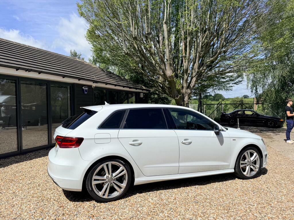 Audi A3 Tdi Sport White #9