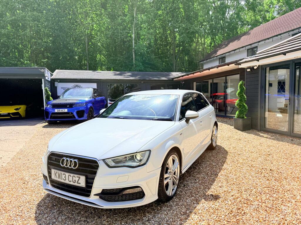 Audi A3 2.0 Tdi S Line Sportback Euro 5 S S White #5