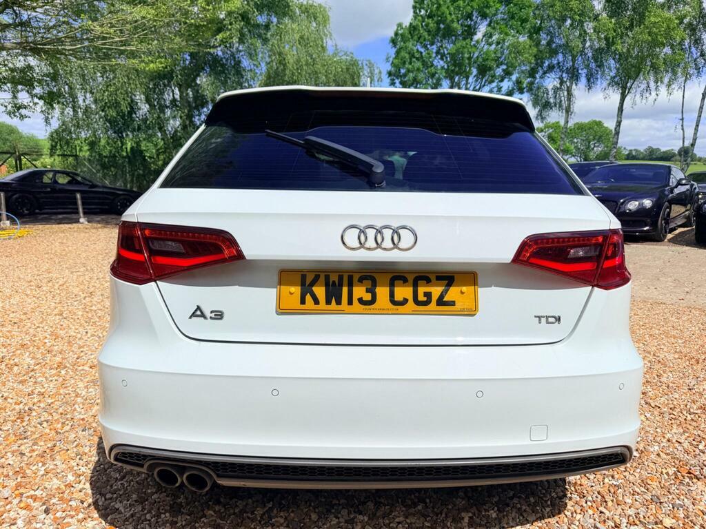 Audi A3 Tdi Sport White #14