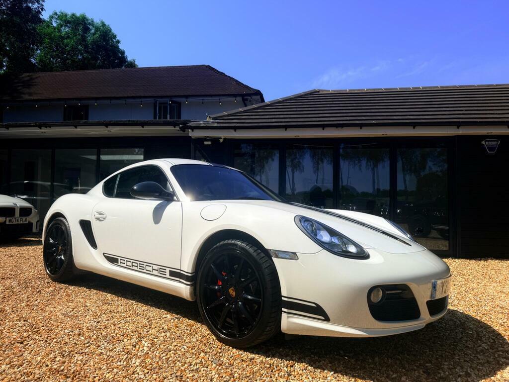 Porsche Cayman 3.4 987 S White #4