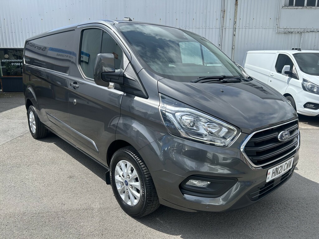 Ford Transit Custom Limited Van 2.0 300 L2 2.0L Ecoblue 130Ps Fwd 6 Sp HN21CWW Grey #2