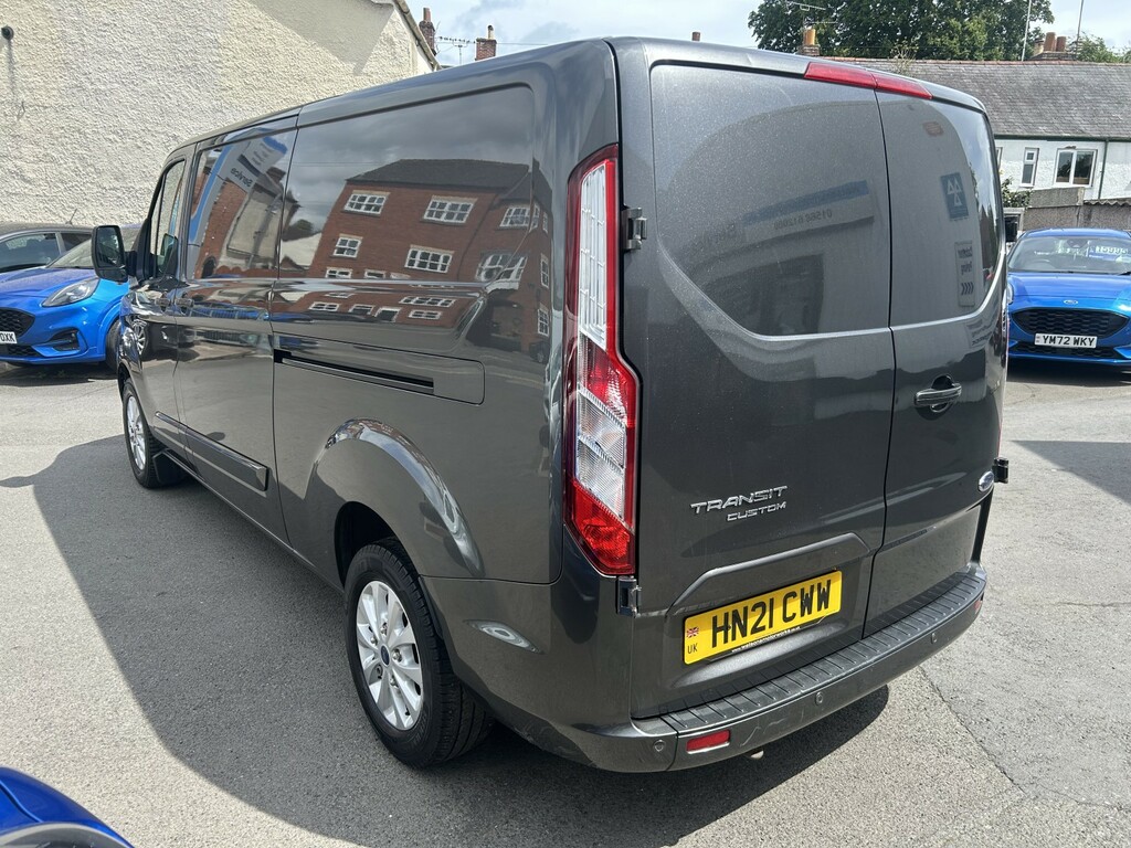 Ford Transit Custom Limited Van 2.0 300 L2 2.0L Ecoblue 130Ps Fwd 6 Sp HN21CWW Grey #5