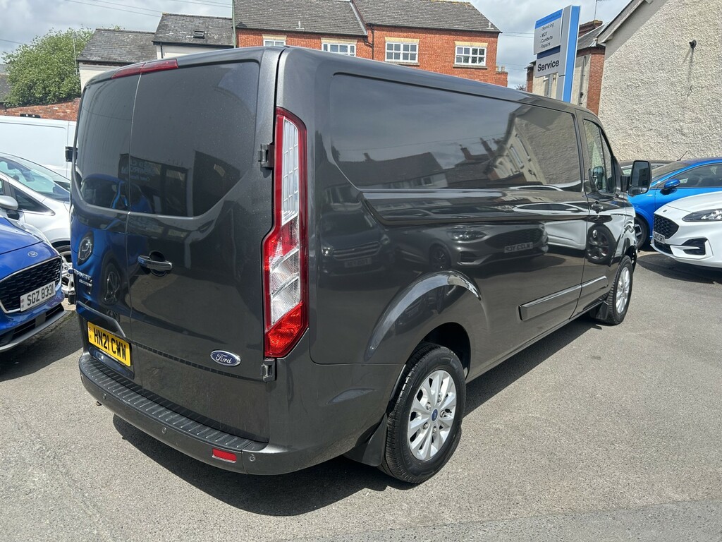 Ford Transit Custom Limited Van 2.0 300 L2 2.0L Ecoblue 130Ps Fwd 6 Sp HN21CWW Grey #3