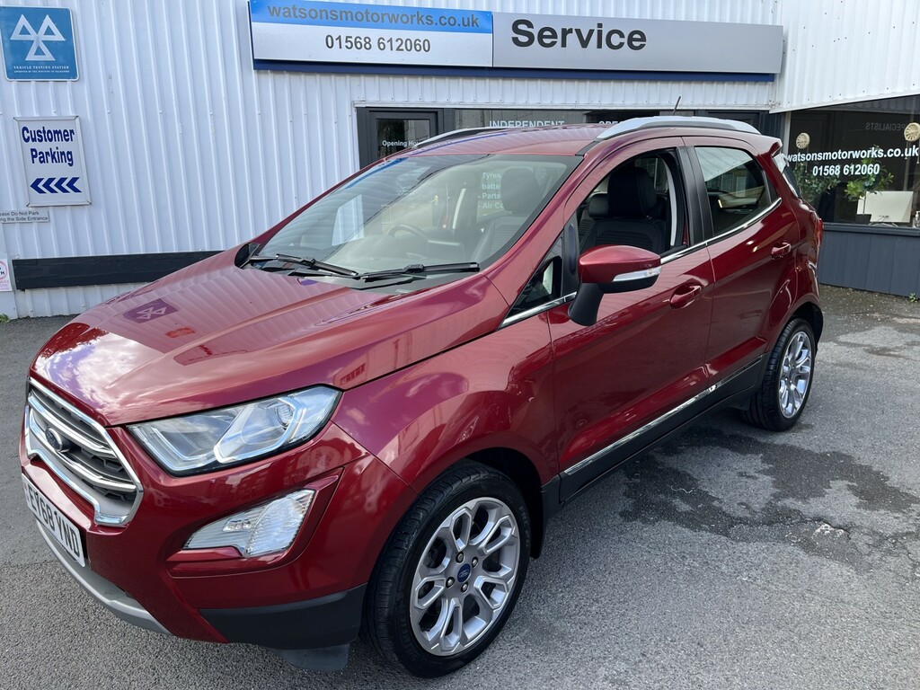 Ford Ecosport 1.0 T Ecoboost Titanium Red