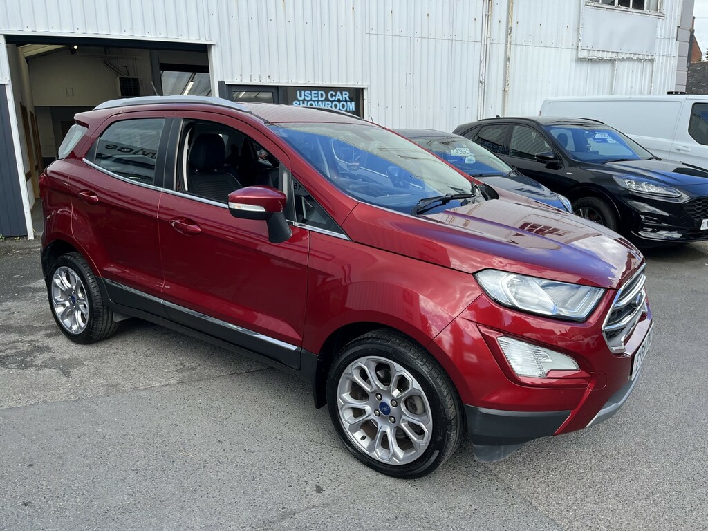 Ford Ecosport 1.0 T Ecoboost Titanium Red #3
