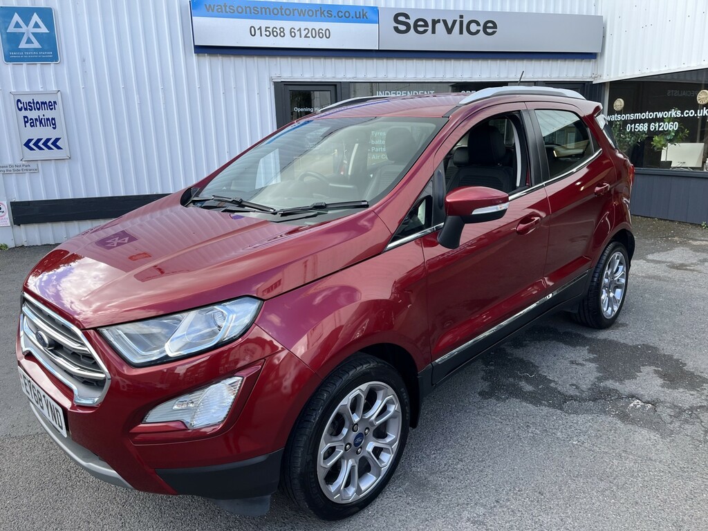Ford Ecosport 1.0 T Ecoboost Titanium Red #4