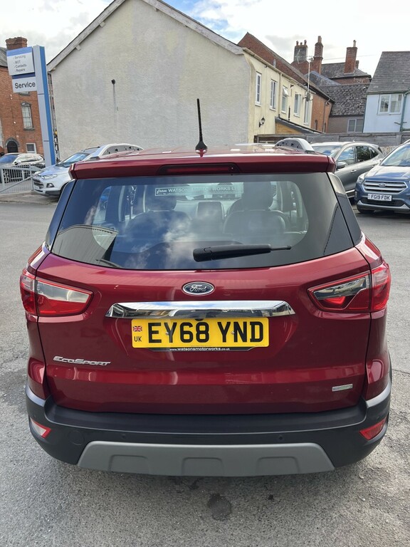 Ford Ecosport 1.0 T Ecoboost Titanium Red #6
