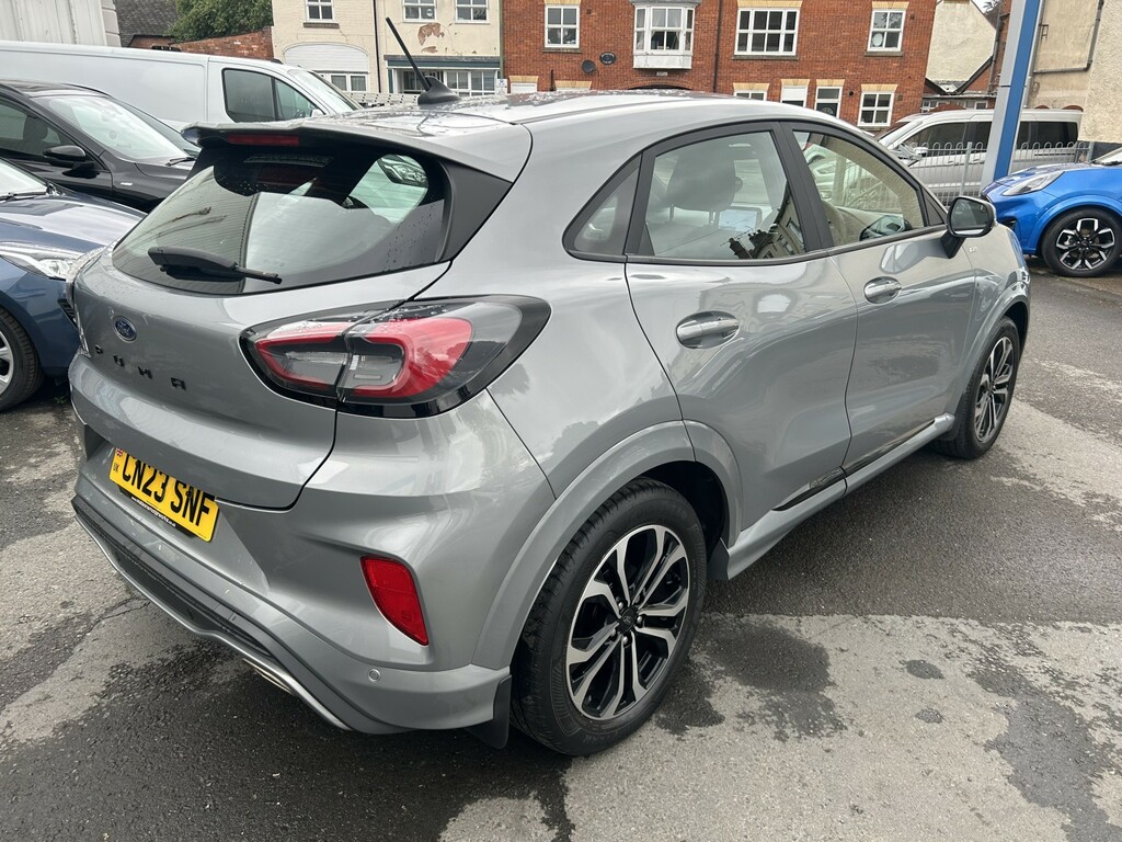Ford Puma Suv 1.0 Puma St-line 1.0L Ecoboost 125Ps Mh CN23SNF Silver #4