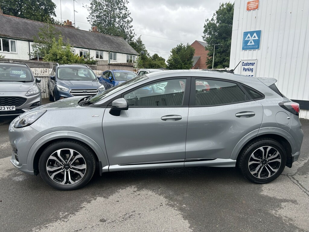 Ford Puma Suv 1.0 Puma St-line 1.0L Ecoboost 125Ps Mh CN23SNF Silver #3