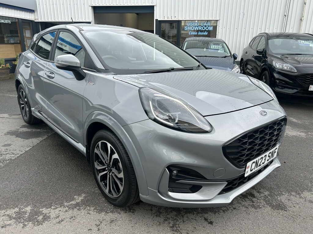 Ford Puma Suv 1.0 Puma St-line 1.0L Ecoboost 125Ps Mh CN23SNF Silver #2