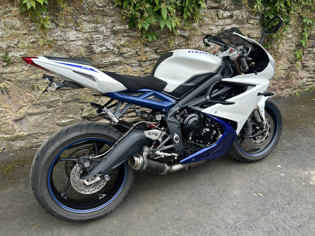 Triumph  Sprint 1050 Gt Abs Sports Tourer 20K 13 Reg Pplat Silver #9