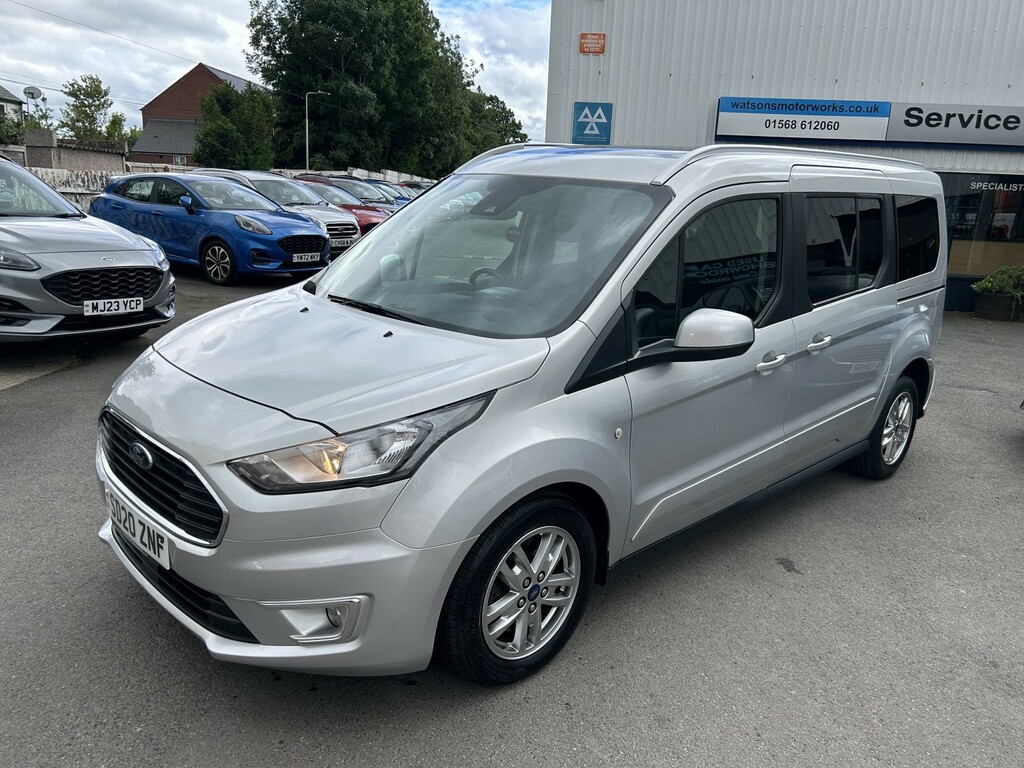 Ford Grand Tourneo Connect 1.5 Ecoblue Titanium, 5 Seater, Only 25900 Miles Silver #2