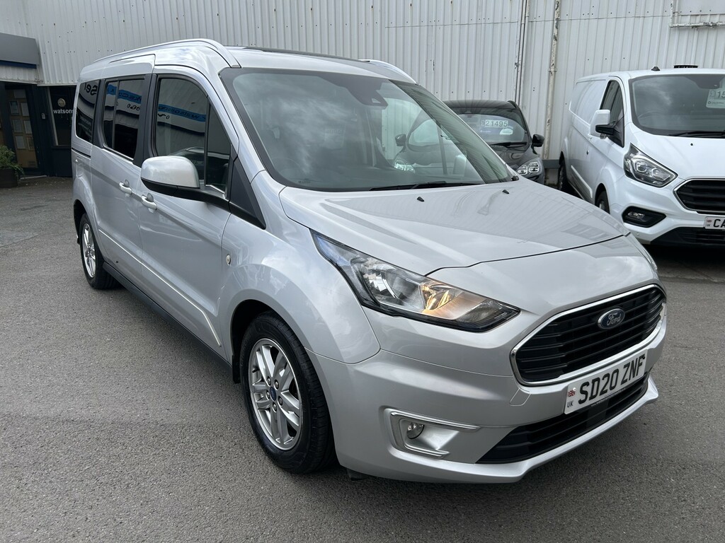 Ford Grand Tourneo Connect 1.5 Ecoblue Titanium, 5 Seater, Only 25900 Miles Silver #6