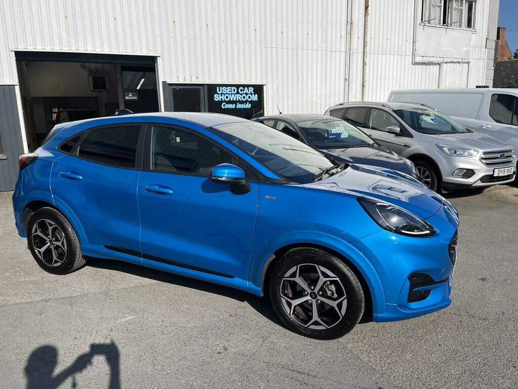 Ford Puma Suv 1.0 Puma St-line 1.0L Ecoboost 125Ps Mh DS75MHO Blue #2