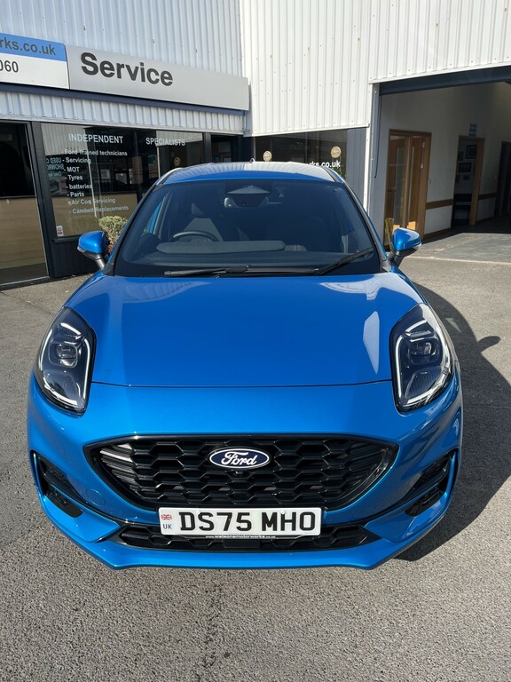 Ford Puma Suv 1.0 Puma St-line 1.0L Ecoboost 125Ps Mh DS75MHO Blue #4