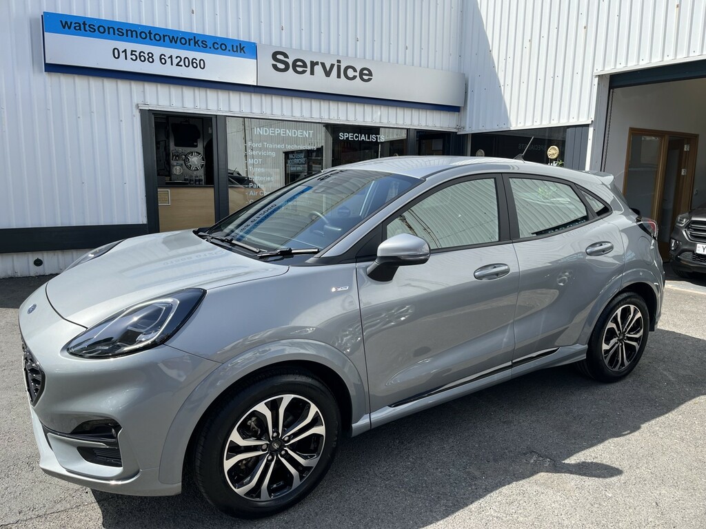 Ford Puma Suv St-line 1.0L Ecoboost 125Ps Mhev 7 Spee Silver