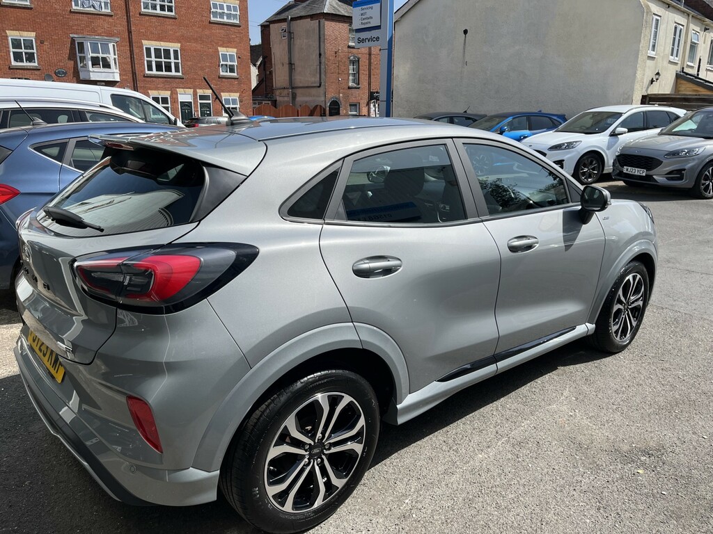 Ford Puma Suv St-line 1.0L Ecoboost 125Ps Mhev 7 Spee ST23KWF Silver #3