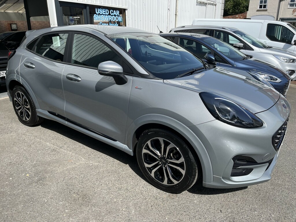 Ford Puma Suv St-line 1.0L Ecoboost 125Ps Mhev 7 Spee ST23KWF Silver #4