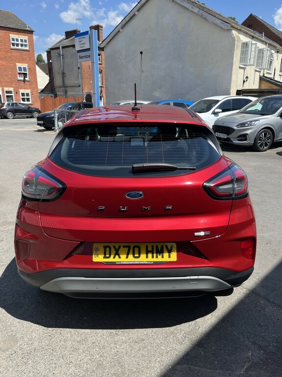 Ford Puma Suv 1.0 T Ecoboost Mhev Titanium 202070 DX70HMY Red #5