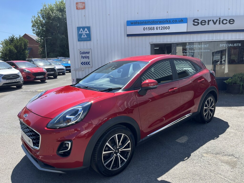 Ford Puma Suv 1.0 T Ecoboost Mhev Titanium 202070 Red
