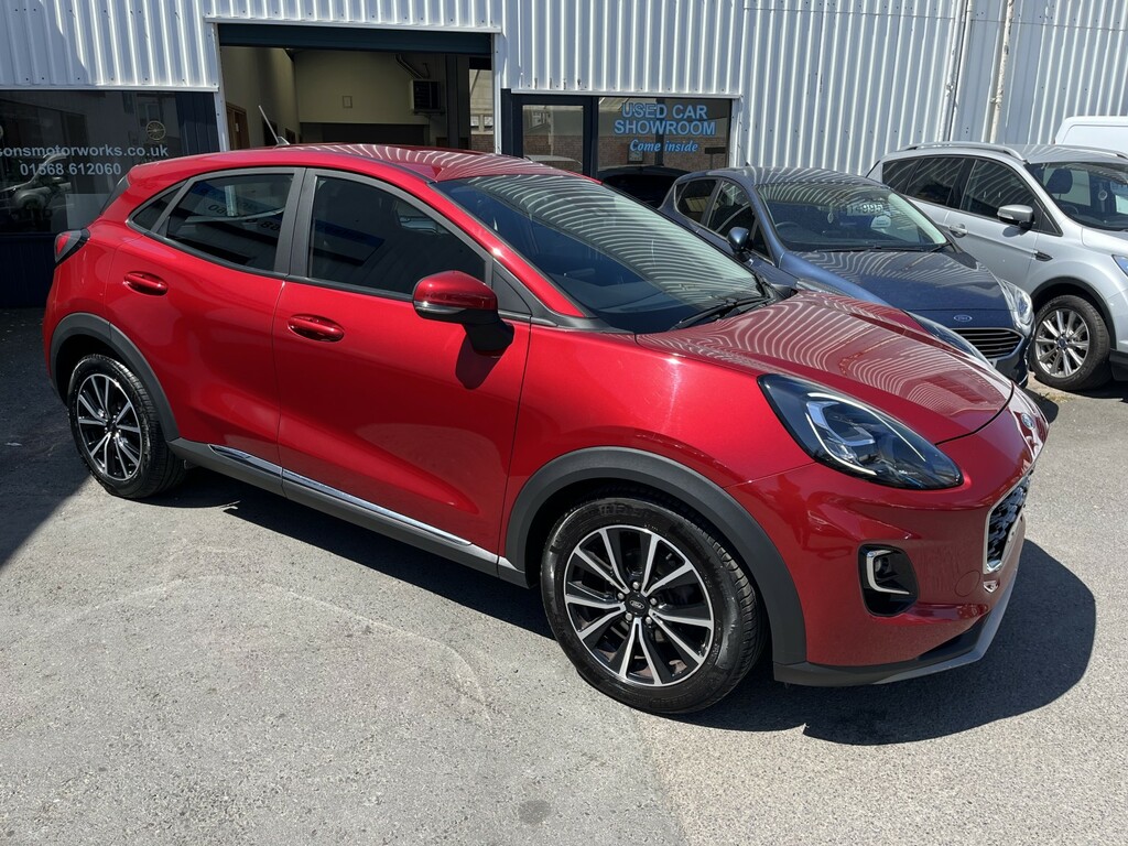 Ford Puma Suv 1.0 T Ecoboost Mhev Titanium 202070 DX70HMY Red #2