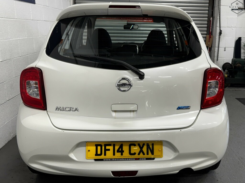 Nissan Micra 1.2 Acenta White #6