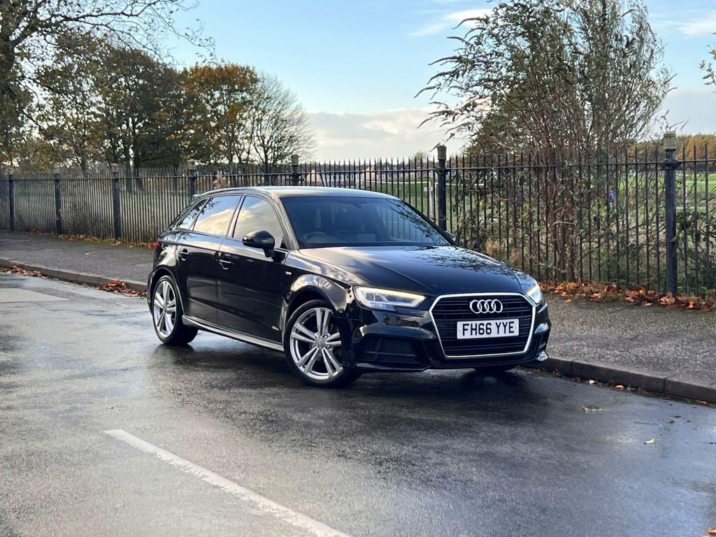 Audi A3 1.6L S Line FH66YYE Black #4