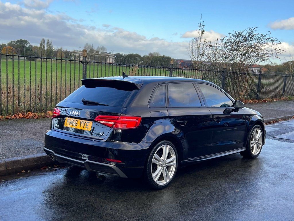 Audi A3 1.6L S Line FH66YYE Black #6
